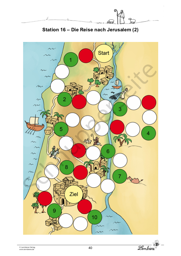 Landkarte israel zur zeit jesu grundschule